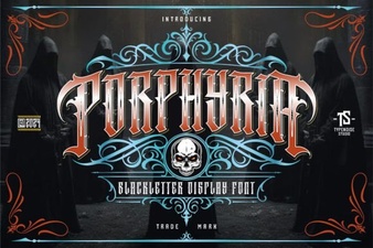 Porphyria Font: Creative Typography for Design Projects