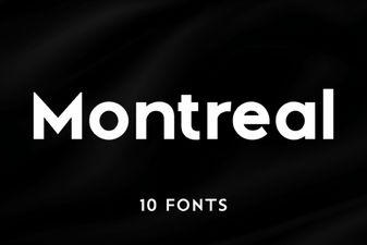 Montreal Font: Bold Modern Typography for Creative Projects