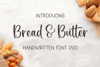 Bread and Butter Duo Font: Stylish Pairing for Designers