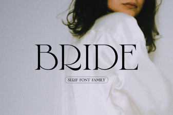 Bride Font: Elegant Script for Wedding Invitations and Designs