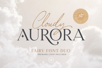 Cloudy Aurora Font: Dreamy Typography for Creative Projects